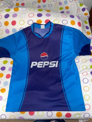 Camiseta Pepsi Vintage Azul y Marino