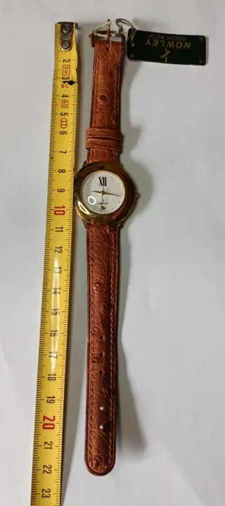 Reloj Nowley Mujer Dorado y Marrón Nuevo