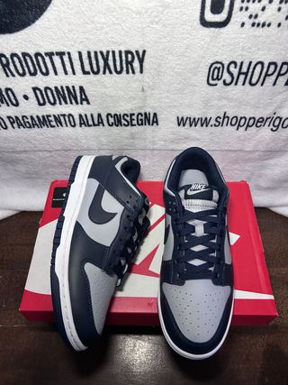 Nike Dunk Low Tg 39 Blu/Grigio
