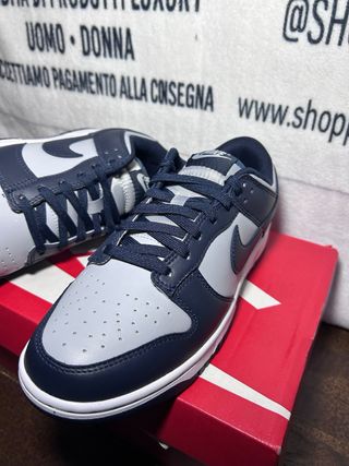 Nike Dunk Low Tg 39 Blu/Grigio