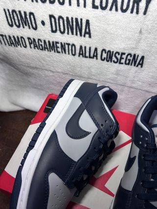 Nike Dunk Low Tg 39 Blu/Grigio