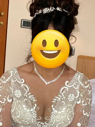 Accessori bijoux sposa set collana e orecchini