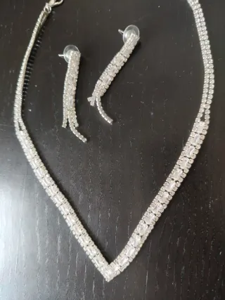 Accessori bijoux sposa set collana e orecchini