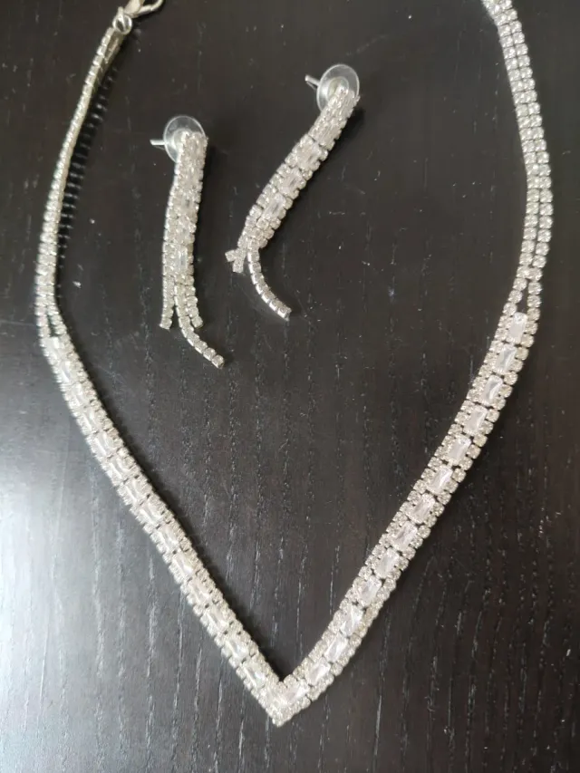 Accessori bijoux sposa set collana e orecchini