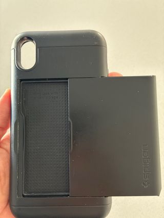 Custodia iPhone XR con portacarte integrato
