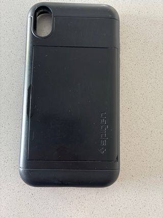 Custodia iPhone XR con portacarte integrato