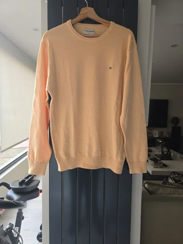 Jersey chico Silbon Naranja Talla L