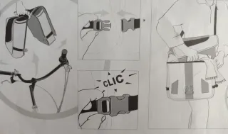 Alforjas  bicicleta Elops