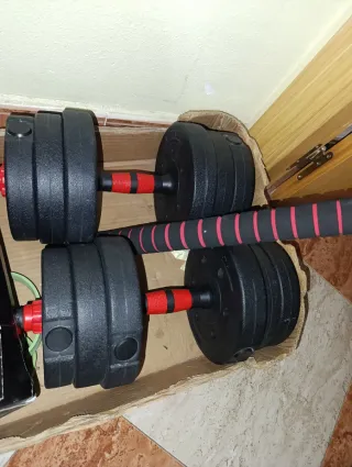 Manubri regolabili con dischi