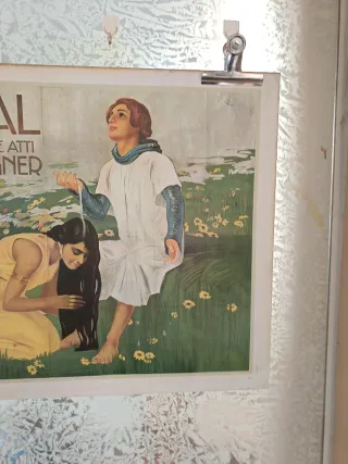 Stampa Parsifal Wagner su pannello 70x50 cm