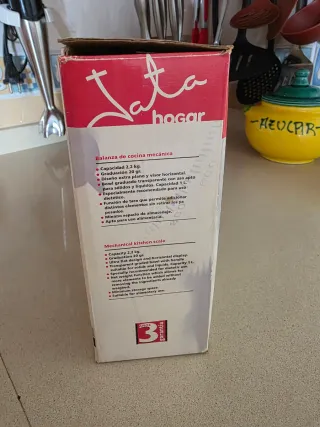 Báscula de cocina Jata - Nueva