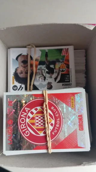 +1000 cromos repetidos Panini LaLiga 2025-2026