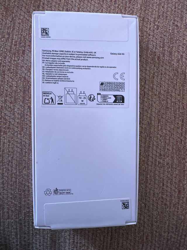 Samsung Galaxy A26 5G Nero