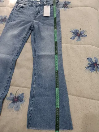Vaqueros Mango Teen Talla 34 Flare