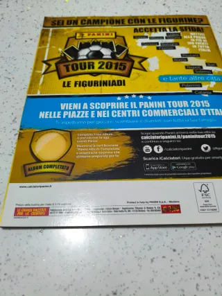 Album Calciatori Panini 2014/2015 Vuoto