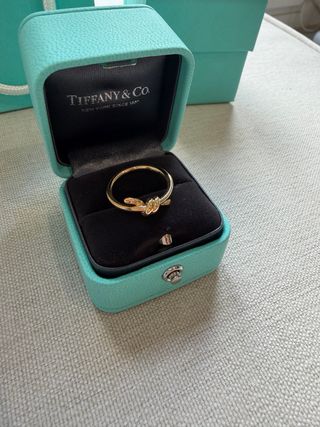Anillo Oro Amarillo Tiffany Knot