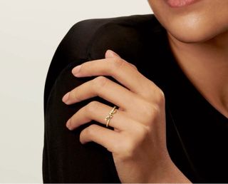 Anillo Oro Amarillo Tiffany Knot