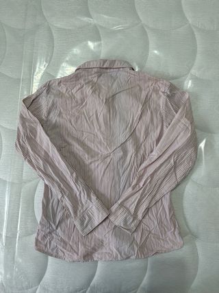 Camicia Tommy Hilfiger a righe rosa