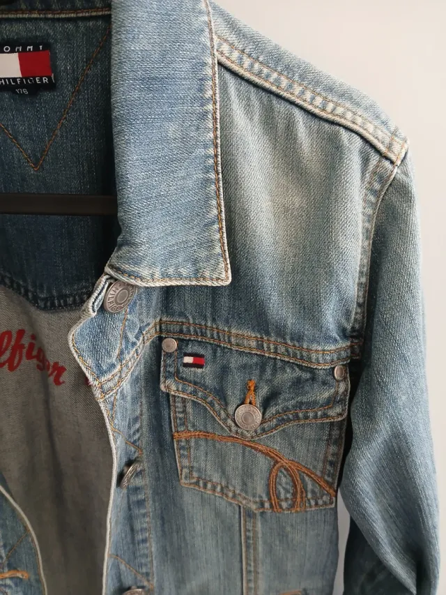 Chaqueta vaquera Tommy Hilfiger niña T.16.