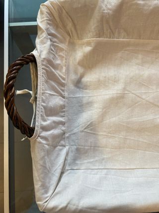 Cesta de mimbre para plancha