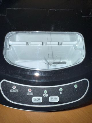 Máquina para hacer hielo encimera