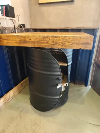 Mesa Armario Bidón Gasolina