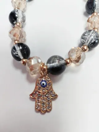 Pulsera Hamsa Ojo Turco
