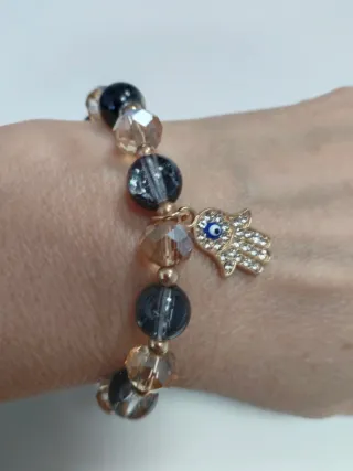 Pulsera Hamsa Ojo Turco