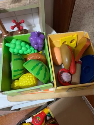 Cocinita de madera para niñ@s