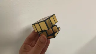 Cubo Rubik Espejo Dorado 3x3