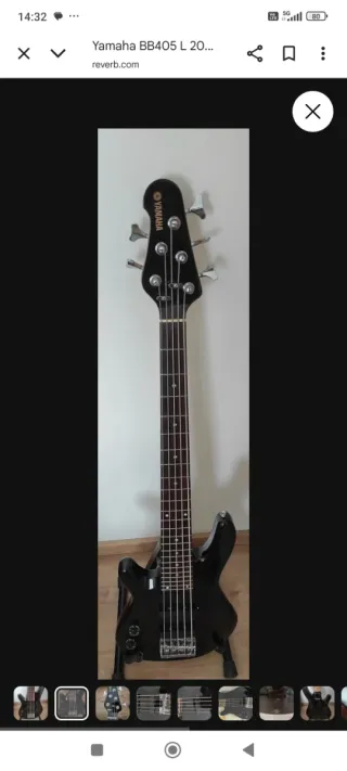 Bajo Yamaha BB405 L 20...