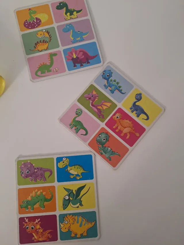 Juego de memoria reversible infantil