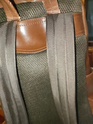 Mochila Marrom . Artesanal