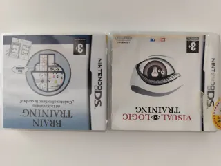 Juegos Nintendo DS Brain Training y Visual Logic