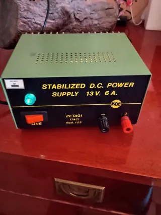 Alimentatore Stabilizzato ZETAGI 125 - 13V 6A