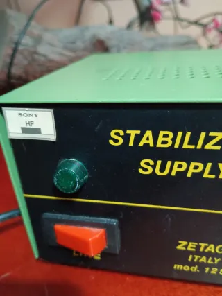 Alimentatore Stabilizzato ZETAGI 125 - 13V 6A