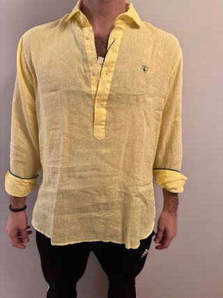 Camisa El Ganso Amarilla Talla L