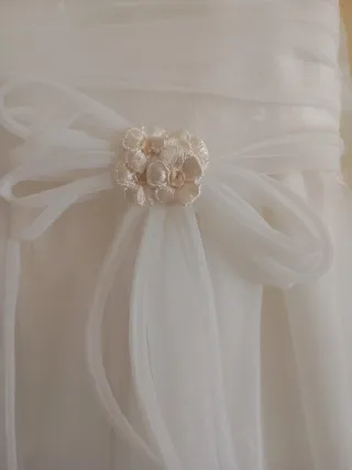 Vestido de Comunión Niña Blanco
