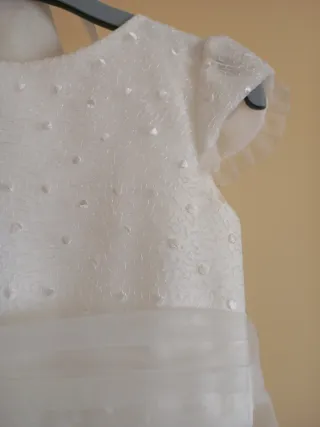 Vestido de Comunión Niña Blanco