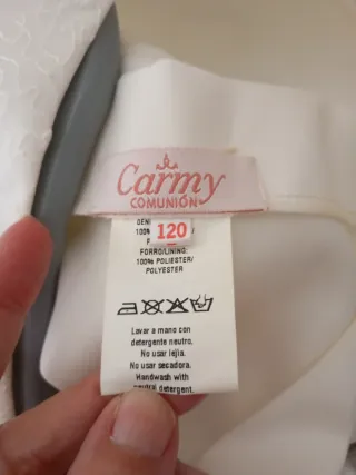 Vestido de Comunión Niña Blanco