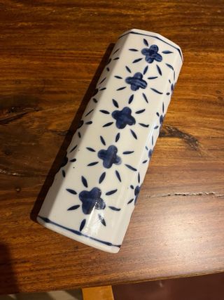 Humidificador radiadores azul y blanco