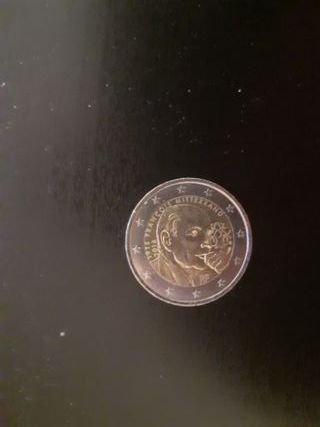 Moneda 2 euros François Mitterrand 2016 Francia