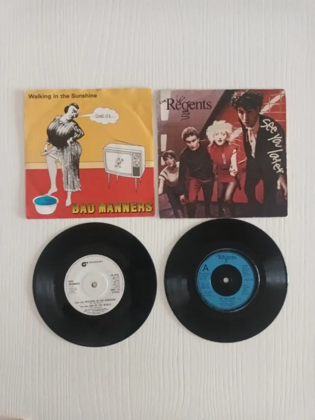 LOTE SINGLES PUNK ROCK