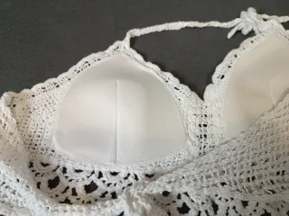 Top Ganchillo Blanco