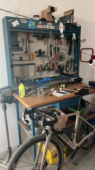 Banco de trabajo para taller