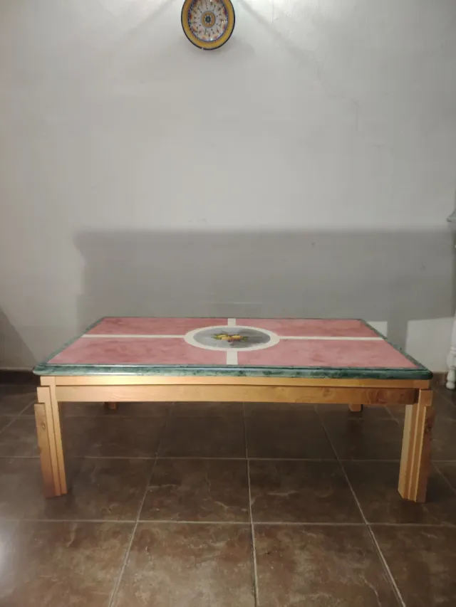 Mesa de centro de madera