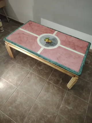 Mesa de centro de madera