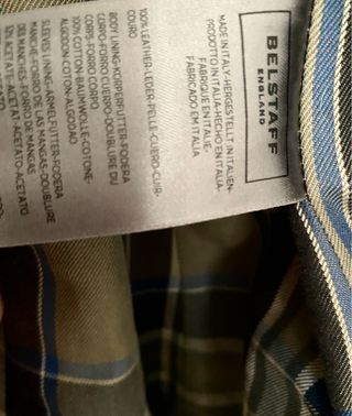 Chaqueta Biker Belstaff Triumph Mujer Negra