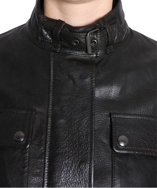 Chaqueta Biker Belstaff Triumph Mujer Negra