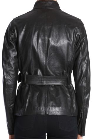 Chaqueta Biker Belstaff Triumph Mujer Negra